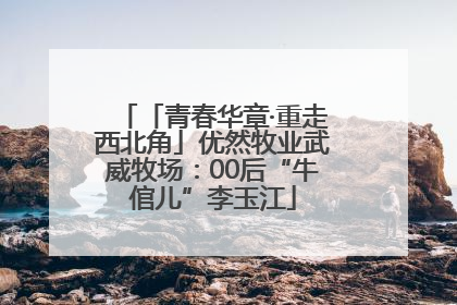 「青春华章·重走西北角」优然牧业武威牧场：00后“牛倌儿”李玉江