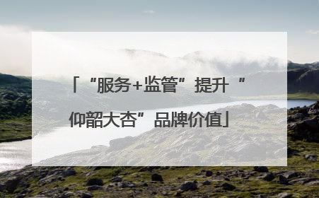 “服务+监管”提升“仰韶大杏”品牌价值