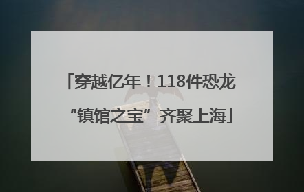 穿越亿年！118件恐龙“镇馆之宝”齐聚上海