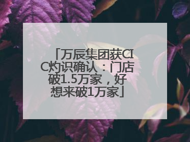万辰集团获CIC灼识确认：门店破1.5万家，好想来破1万家