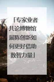 专家业者共论博物馆展陈创新如何更好借助数智力量