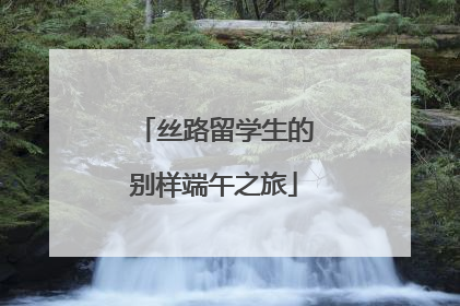 丝路留学生的别样端午之旅