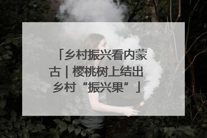 乡村振兴看内蒙古｜樱桃树上结出乡村“振兴果”