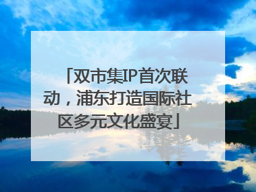 双市集IP首次联动，浦东打造国际社区多元文化盛宴
