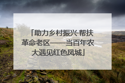 助力乡村振兴·帮扶革命老区——当百年农大遇见红色凤城