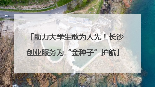 助力大学生敢为人先！长沙创业服务为“金种子”护航
