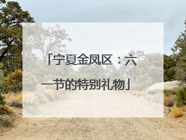 宁夏金凤区：六一节的特别礼物