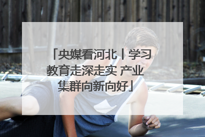 央媒看河北丨学习教育走深走实 产业集群向新向好