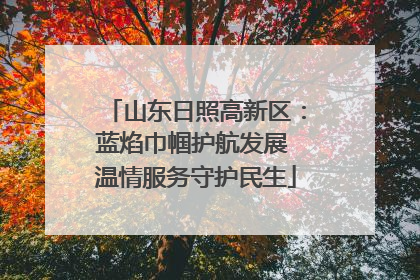 山东日照高新区：蓝焰巾帼护航发展 温情服务守护民生