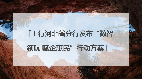 工行河北省分行发布“数智领航 赋企惠民”行动方案