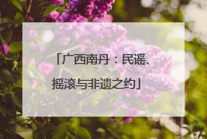 广西南丹：民谣、摇滚与非遗之约