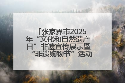 张家界市2025年“文化和自然遗产日”非遗宣传展示暨“非遗购物节”活动在慈利县盛大启幕
