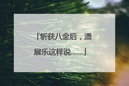 斩获八金后，潘展乐这样说……