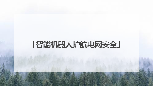智能机器人护航电网安全