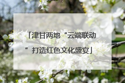 津甘两地“云端联动”打造红色文化盛宴