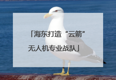 海东打造“云箭”无人机专业战队