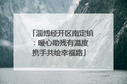 淄博经开区南定镇：暖心助残有温度 携手共绘幸福路