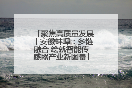 聚焦高质量发展丨安徽蚌埠：多链融合 绘就智能传感器产业新图景