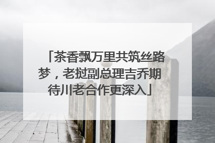 茶香飘万里共筑丝路梦，老挝副总理吉乔期待川老合作更深入