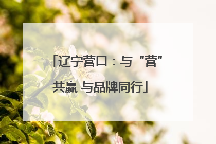 辽宁营口：与“营”共赢 与品牌同行