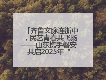 齐鲁文脉连浙中，民艺青春共飞扬——山东携手磐安共启2025年“文化和自然遗产日”系列活动