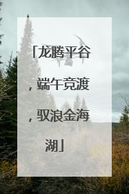 龙腾平谷，端午竞渡，驭浪金海湖